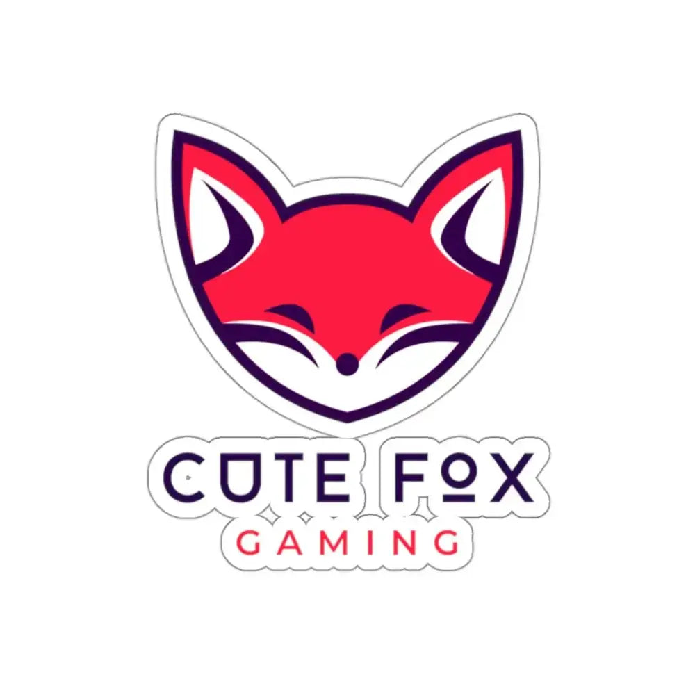 Fox Gamer Stickers – Cute Vinyl Kiss Cut Decals | Adorable Chibi Style Pack Paper products