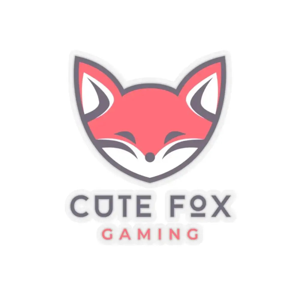 Fox Gamer Stickers – Cute Vinyl Kiss Cut Decals | Adorable Chibi Style Pack Paper products