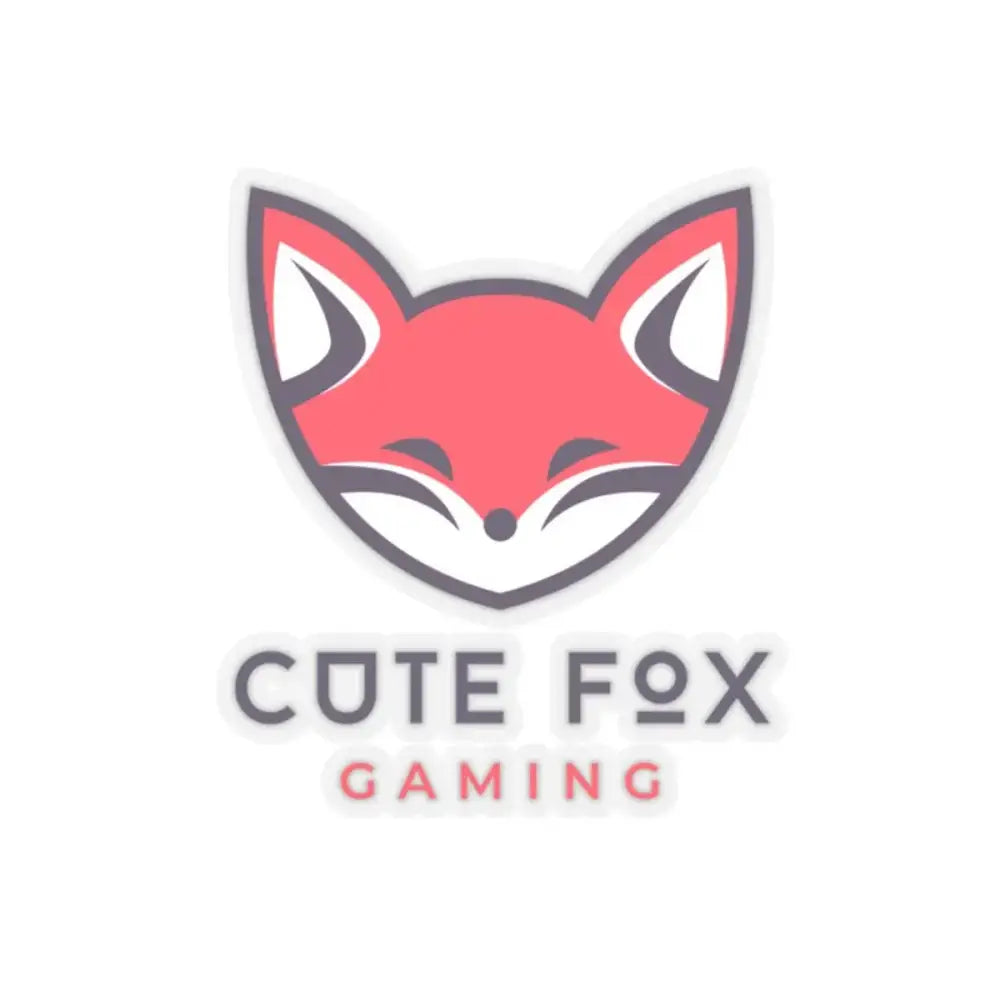 Fox Gamer Stickers – Cute Vinyl Kiss Cut Decals | Adorable Chibi Style Pack Paper products