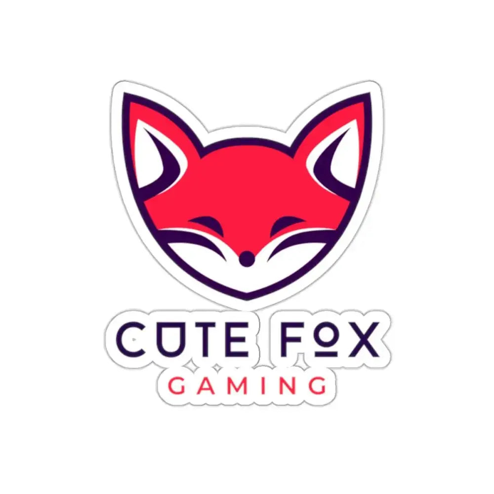 Fox Gamer Stickers – Cute Vinyl Kiss Cut Decals | Adorable Chibi Style Pack Paper products