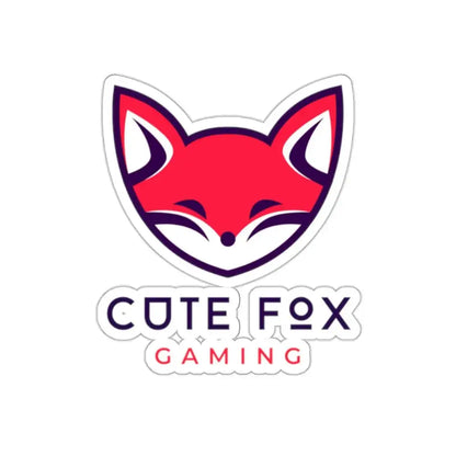 Fox Gamer Stickers – Cute Vinyl Kiss Cut Decals | Adorable Chibi Style Pack Paper products
