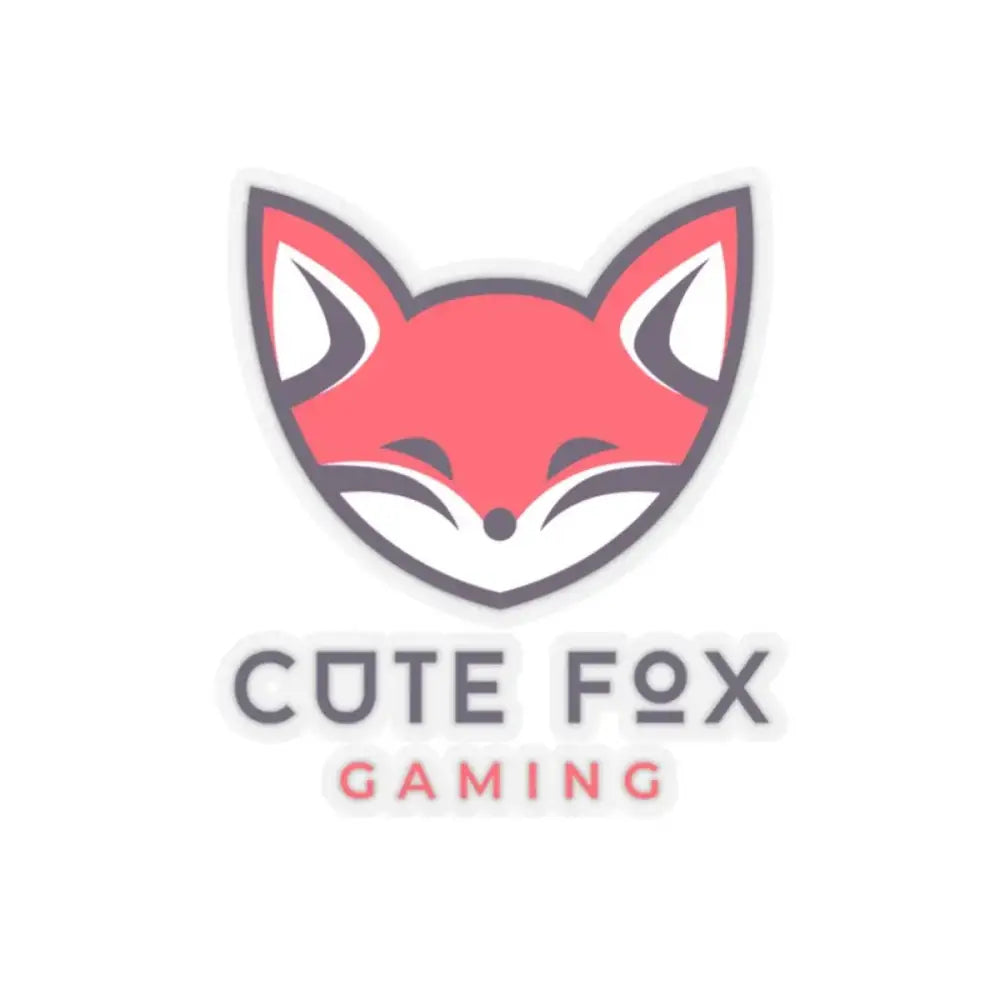 Fox Gamer Stickers – Cute Vinyl Kiss Cut Decals | Adorable Chibi Style Pack Paper products