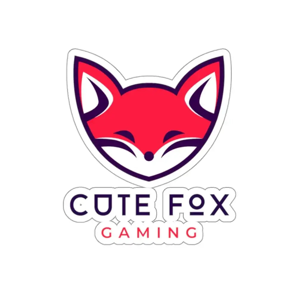 Fox Gamer Stickers – Cute Vinyl Kiss Cut Decals | Adorable Chibi Style Pack Paper products