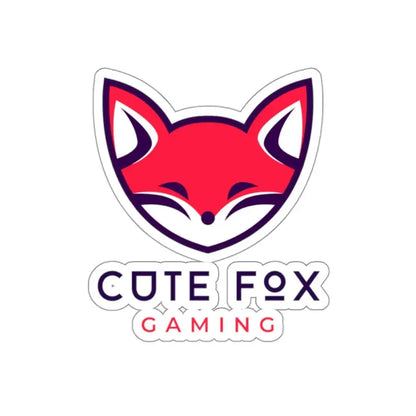 Fox Gamer Stickers – Cute Vinyl Kiss Cut Decals | Adorable Chibi Style Pack Paper products