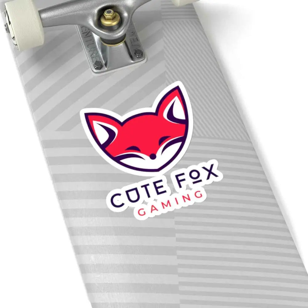 Cute Fox Stickers - Durable Vinyl Kiss Cut Stickers for Gaming & Laptop Decor Paper products