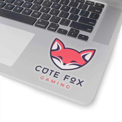 Cute Fox Stickers - Durable Vinyl Kiss Cut Stickers for Gaming & Laptop Decor Paper products