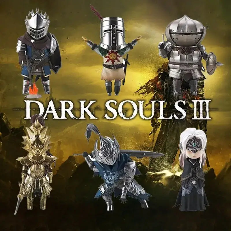Dark Souls Action Figures Rocking Signature Weapons and Epic Armor