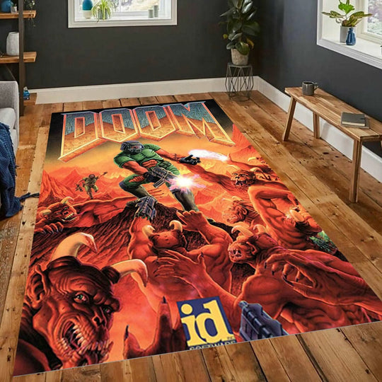 Doom Game Area Rug - Gapo Goods - rug