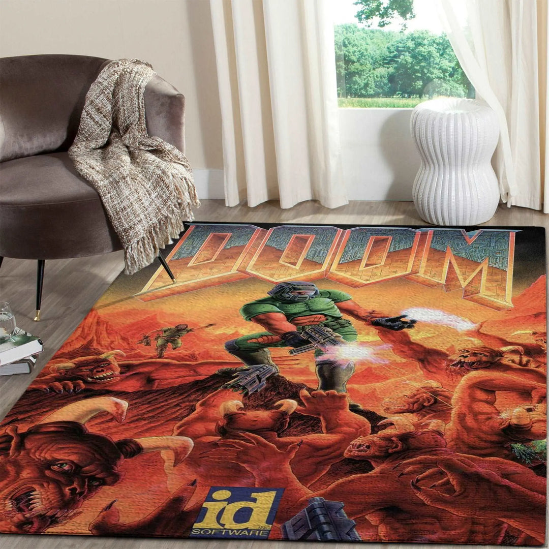 Doom Game Area Rug - Gapo Goods - rug