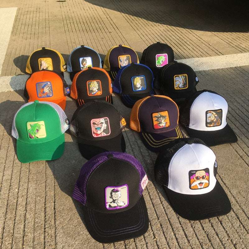 Dragon Ball Characters Baseball Cap Hat - Gapo Goods - 