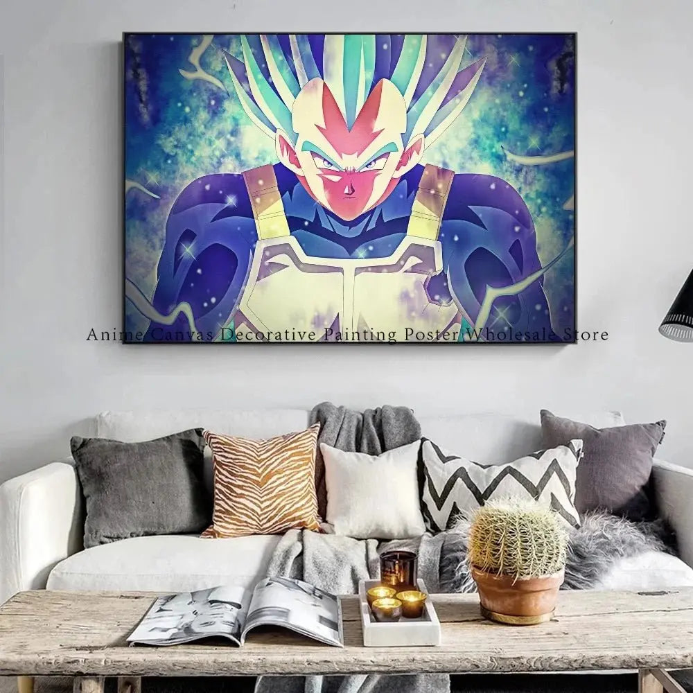 Dragon Ball Goku Poster Canvas Painting - Fashionable Home Room Decor - Gapo Goods - Wall Art