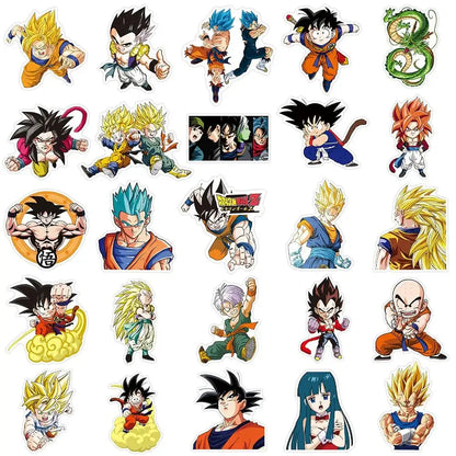 Dragon Ball Stickers – Super Saiyan Anime Character Decals | Laptop & Phone Paper products