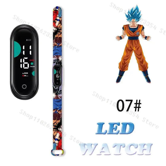 Dragon Ball Z Kids LED Touch Sports Watch - Kakarotto Design - Gapo Goods - Accessories