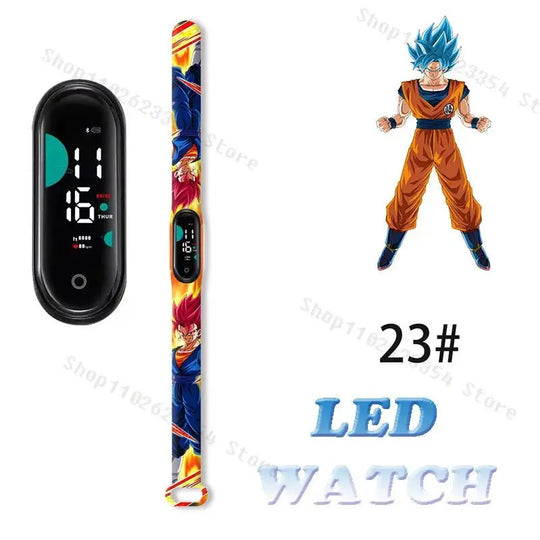 Dragon Ball Z Kids LED Touch Sports Watch - Kakarotto Design - Gapo Goods - Accessories