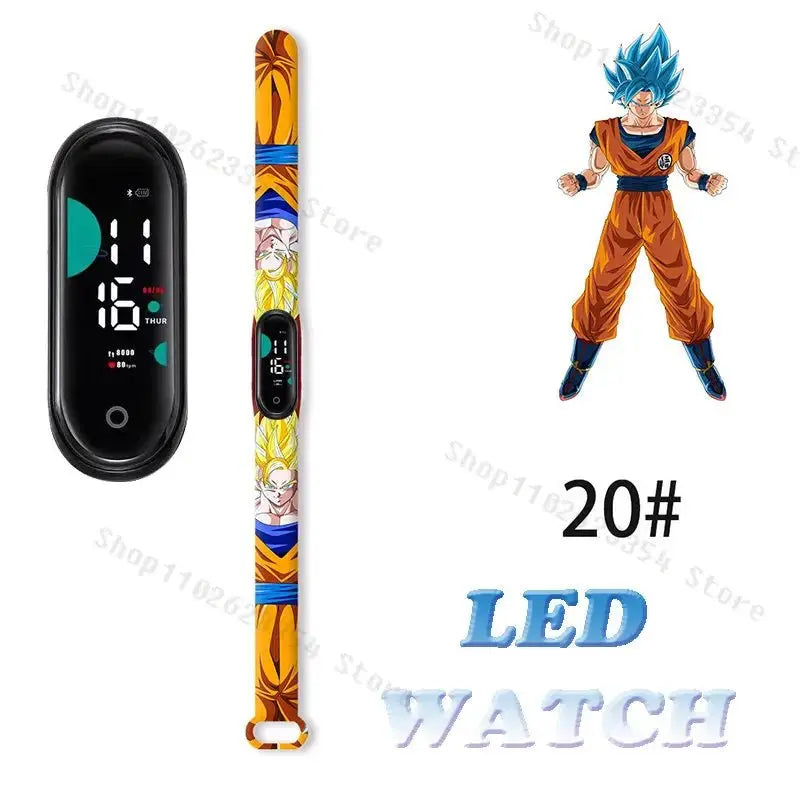 Dragon Ball Z Kids LED Touch Sports Watch - Kakarotto Design - Gapo Goods - Accessories