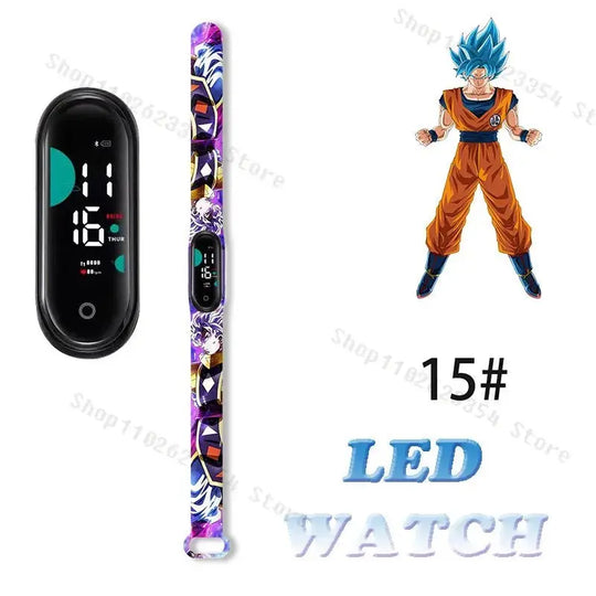 Dragon Ball Z Kids LED Touch Sports Watch - Kakarotto Design - Gapo Goods - Accessories