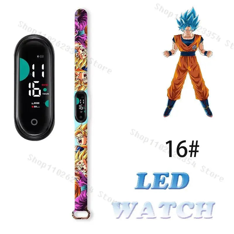 Dragon Ball Z Kids LED Touch Sports Watch - Kakarotto Design - Gapo Goods - Accessories