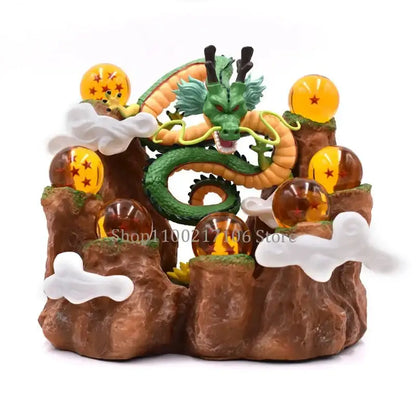 Summon the Eternal Dragon: Dragon Ball Z Shenron Mountain PVC Action Figures K With in box 16cm