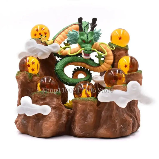 Summon the Eternal Dragon: Dragon Ball Z Shenron Mountain PVC Action Figures K With in box 16cm