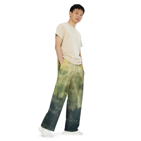 Elden Ring Dreams: All - Over Print Wide - Leg Pants - Gapo Goods - 