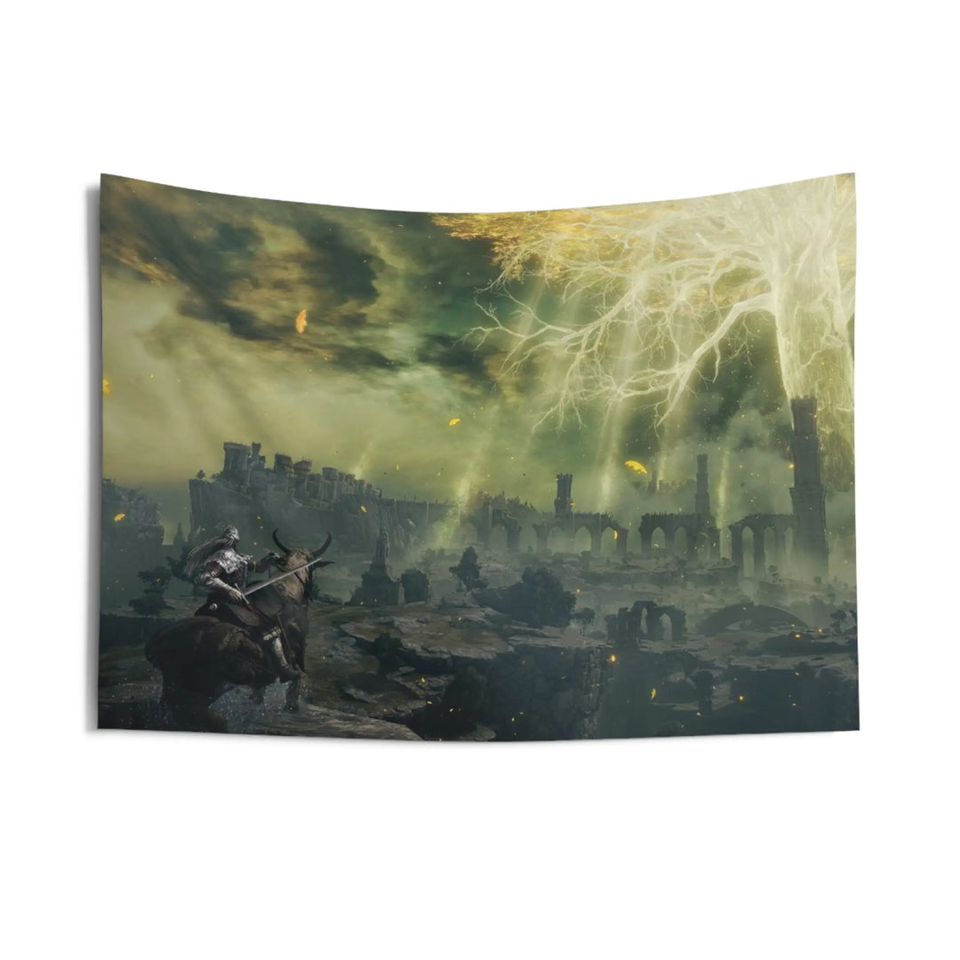 Elden Ring Erdtree Indoor Wall Tapestries - 36’’ × 26’’ - Home Decor