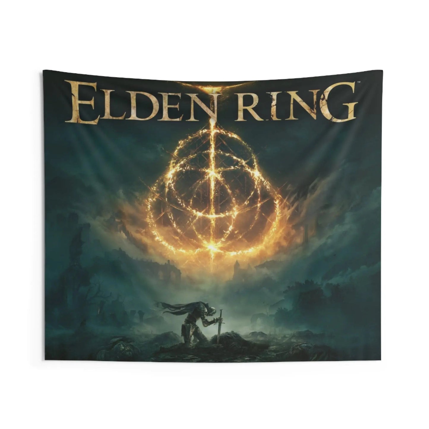 Elden Ring Game Logo Indoor Wall Tapestries - Gapo Goods - Home Decor