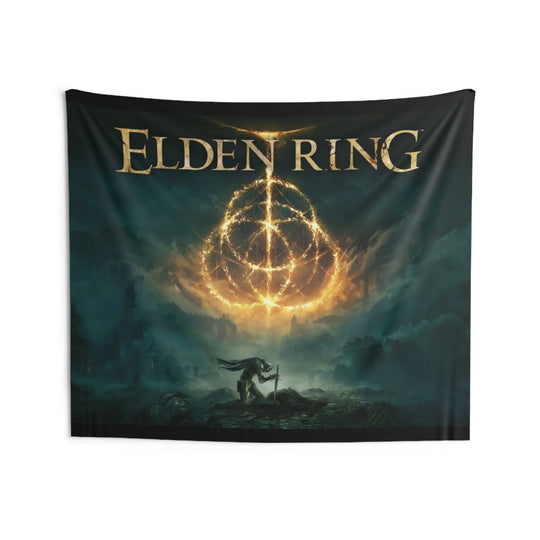 Elden Ring Game Logo Indoor Wall Tapestries - Gapo Goods - Home Decor