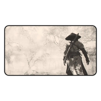 Epic Desk Mat With Hemmed Edges For Chill Vibes - 12’’ × 22’’ - Home Decor