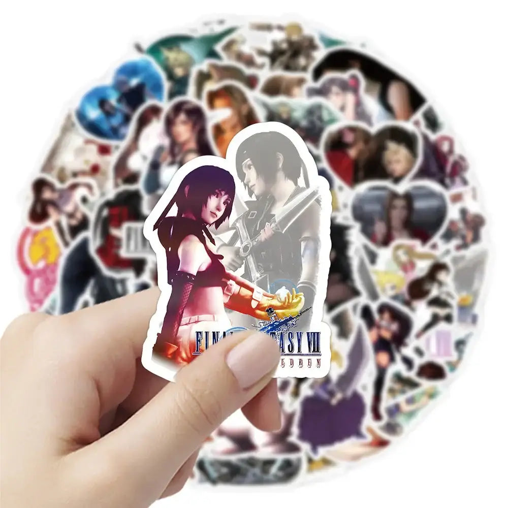 Final Fantasy Stickers – Waterproof Vinyl Decals | Durable Scratch Resistant Pack Paper products