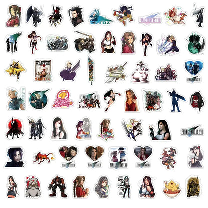 Final Fantasy Stickers – Waterproof Vinyl Decals | Durable Scratch Resistant Pack Paper products