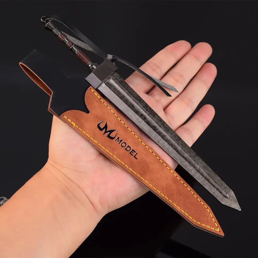 Epic Mini Sword for Gamer Gifts and Gaming Room Decor - 22cm Greatsword