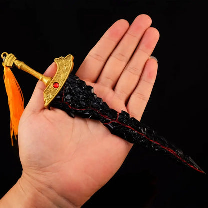 Epic Mini Sword for Gamer Gifts and Gaming Room Decor - 22cm Malikeths Blade