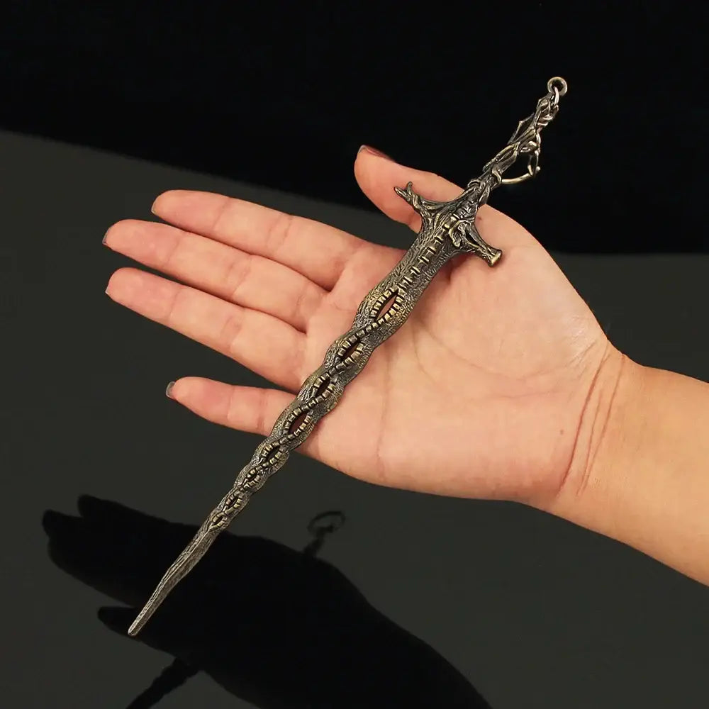 Epic Mini Sword for Gamer Gifts and Gaming Room Decor - 22cm Sacred Relic C