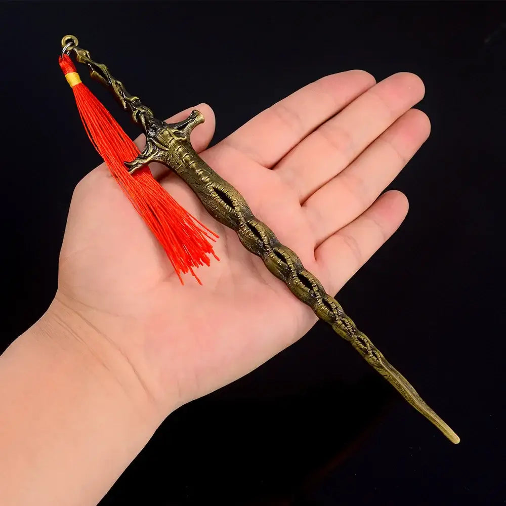 Epic Mini Sword for Gamer Gifts and Gaming Room Decor - 22cm Sacred Relic