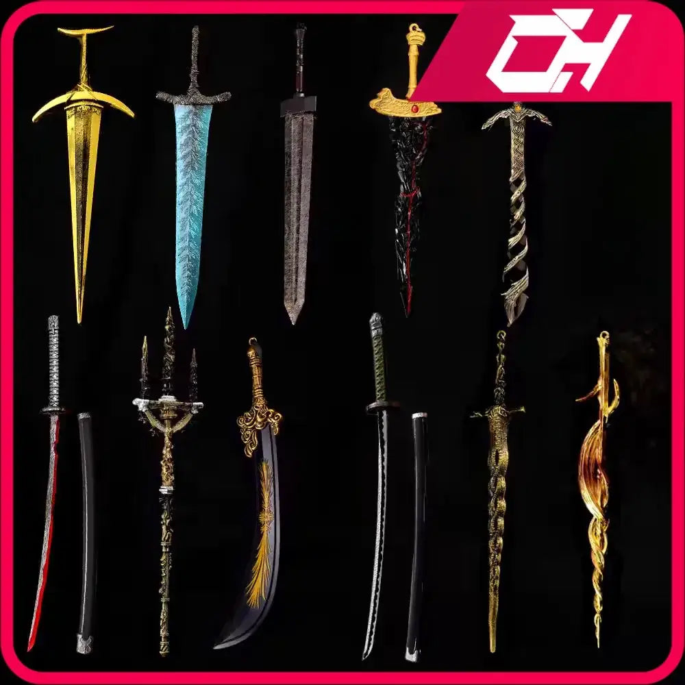 Epic Mini Sword for Gamer Gifts and Gaming Room Decor