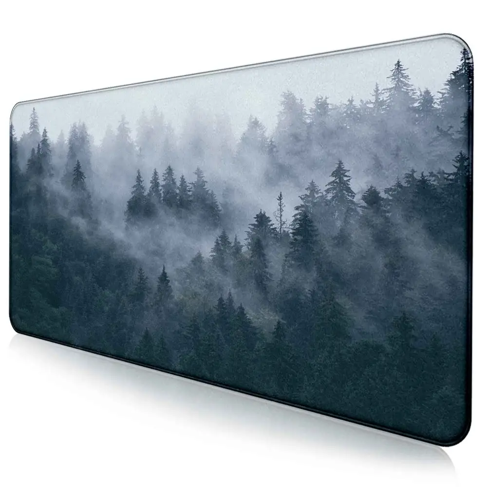 Extended Gaming Mouse Pad - Large Waterproof Non-Slip Desk Mat with Stitched Edges