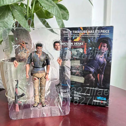 Nathan Drake Action Figure - NECA 7 Inch Articulated Toy With Accessories