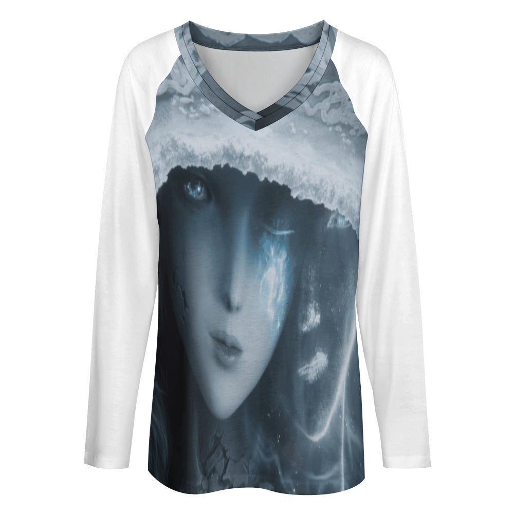 long sleeve loose shirt women’s 
