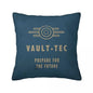 Fallout 4 Vault - Tec Logo Square Pillowcase, Decorative Cushion Cover, Polyester Throw Pillow Cover for Home Bedroom - Gapo Goods - 