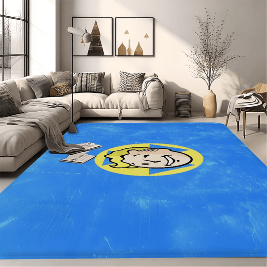 Fallout - Themed Floor Mat, Anti - Slip Bathroom Mat, Kids' Bedroom Doormat, Living Room Welcome Rug - Gapo Goods - 