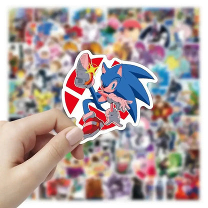 Super Smash Bros Stickers – Durable Vinyl Sticker Set with Colorful Nintendo Characters Paper products