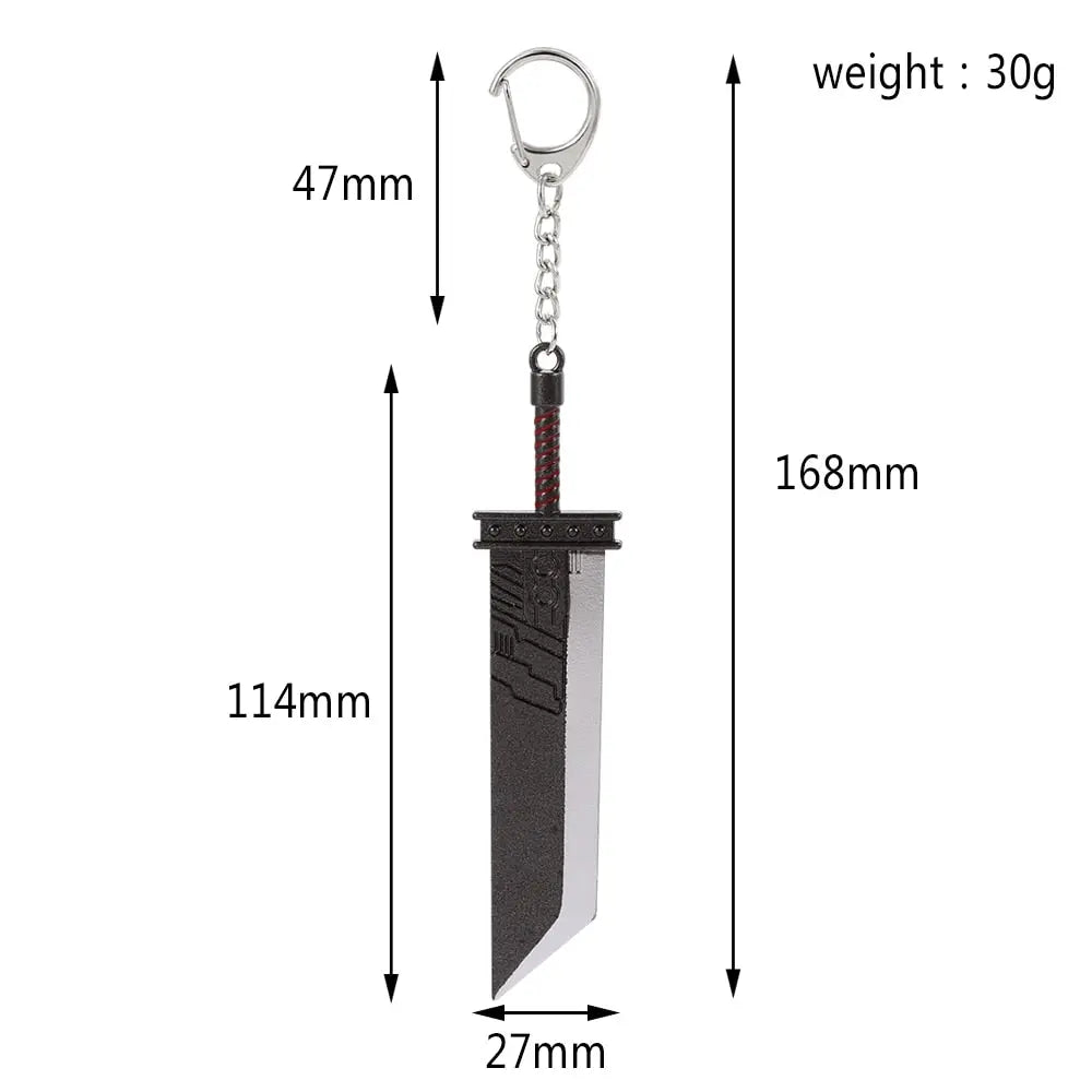 Final Fantasy 7 VII Sword Keychain Cloud Strife - Gapo Goods - 