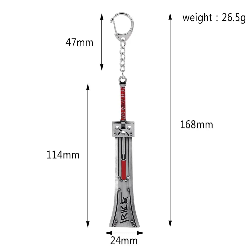 Final Fantasy 7 VII Sword Keychain Cloud Strife - Gapo Goods - 