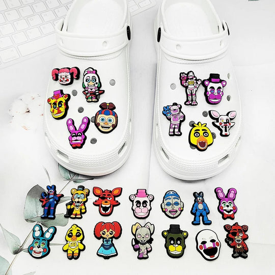 Five Nights at Freddy's Series Charms Shoes Crocs - Gapo Goods - Charms