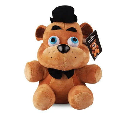 Five Nights Bonnie Bear Plush bringing spooky snuggles to life - little brown bear