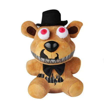 Five Nights Bonnie Bear Plush bringing spooky snuggles to life - New brown bear