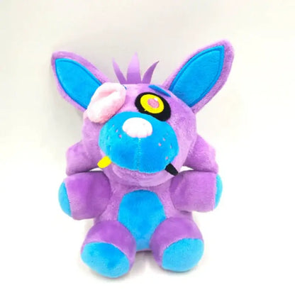 Five Nights Bonnie Bear Plush bringing spooky snuggles to life - Purple fox
