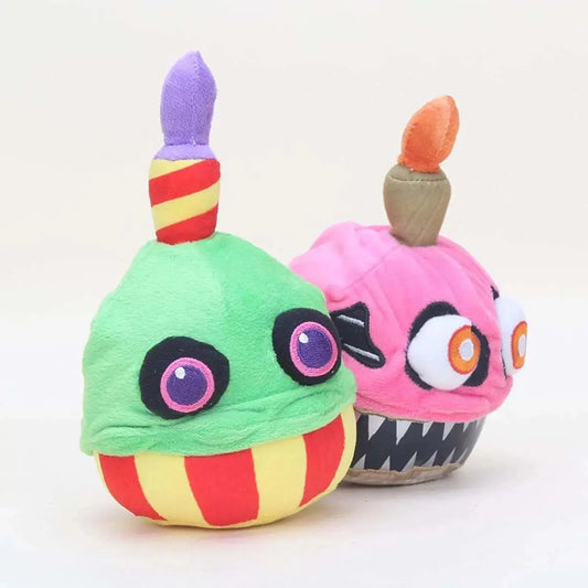 Five Nights Neon Green Red Cupcake Dolls - Gapo Goods - 