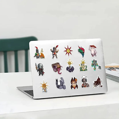 Dark Souls Stickers – 50PCS Waterproof Vinyl Decals | Durable Gaming Laptop Stickers Paper products