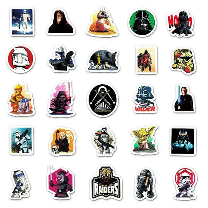 Cartoon Stickers - Colorful Sticker Pack | Durable Vinyl Waterproof Stickers Paper products